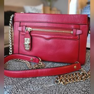 Rebecca Minkoff Red leather Crossbody Bag